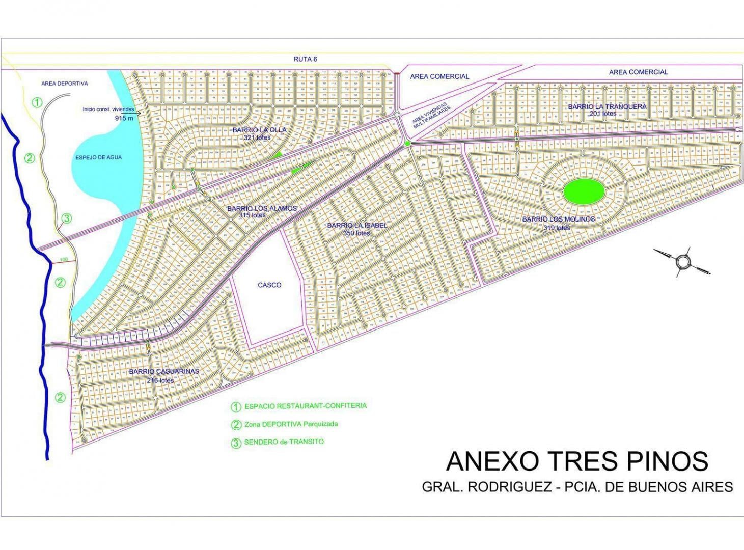 Foto de Venta lote de 1.000 m² en Los Molinos – Anexo Tres Pinos, General, imagen 1