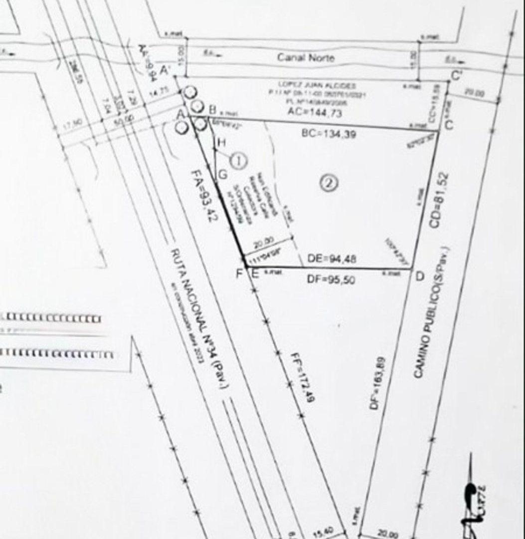 VENTA/HECTAREA/SOBRE RUTA 34/ SUNCHALES