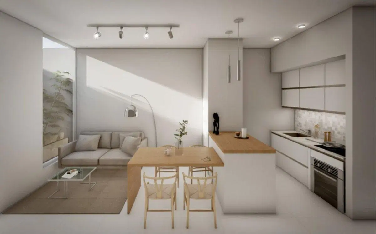 VENTA MODERNO DPTO. 1 DORMITORIO/COCHERA/Bo.ILOLAY 3