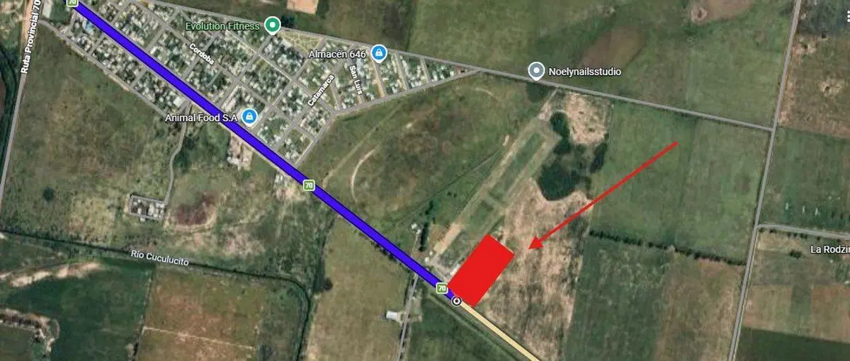 VENTA / TERRENO / 2HA SOBRE RUTA 70 / BELLA ITALIA 4