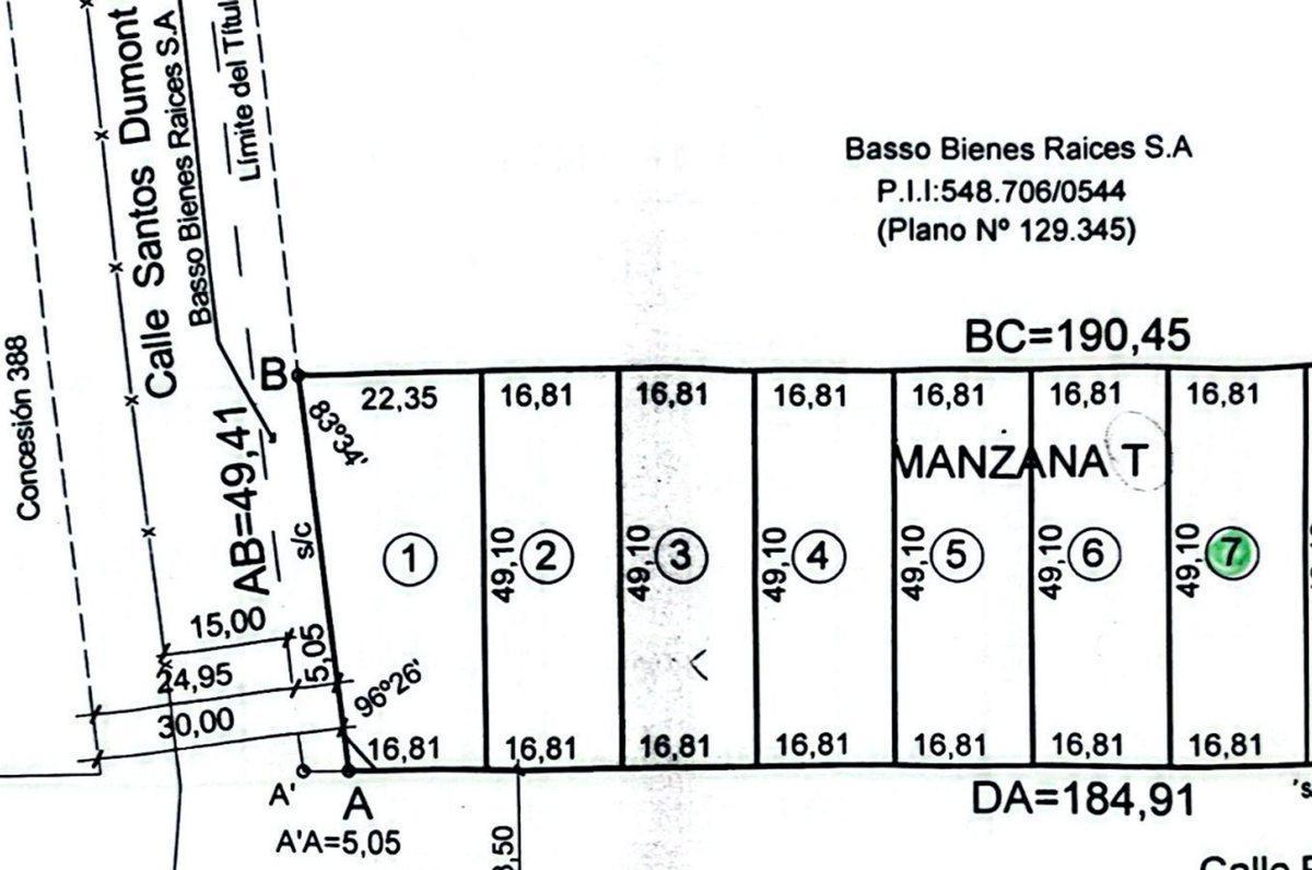 Foto de VENTA/LOTE/VILLA LOS ALAMOS, imagen 2