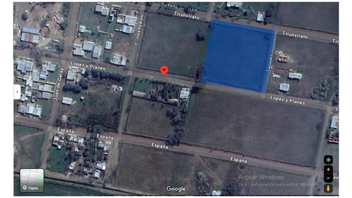 VENTA / FRACCION CAMPO / ALDAO