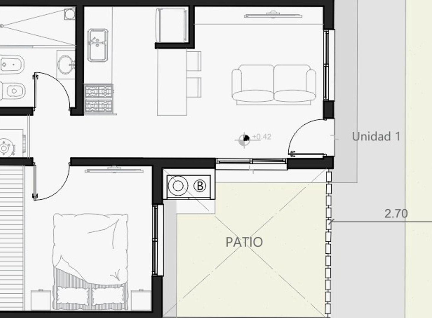 Foto de VENTA/ DEPARTAMENTO/ INVERSION/ 1 DORMI/ RAFAELA, imagen 5