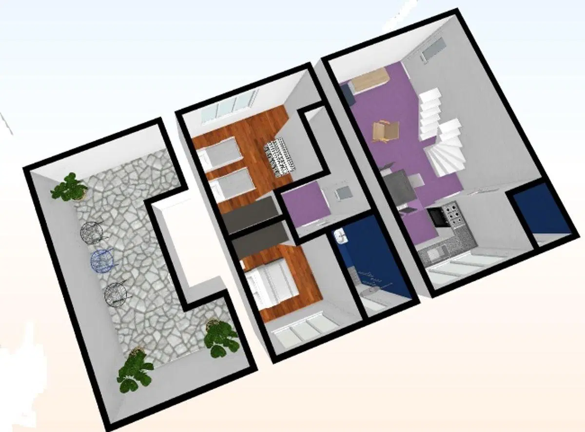 3 AMB EN DUPLEX AL FRENTE CON 2 BAÑOS y TERRAZA 4