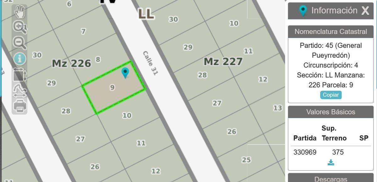 VENTA LOTE BARRIO EL MARQUESADO 375m2
