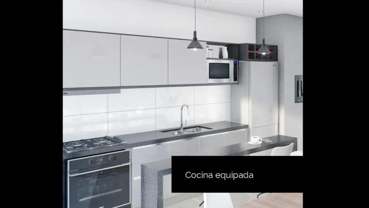 Venta depto 2 amb pozo Güemes frente y parrilla 3