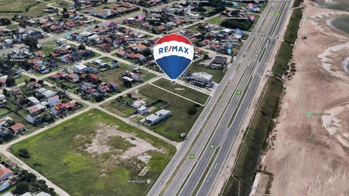 VENTA DE LOTE 1000 M2 FRENTE AL MAR 5