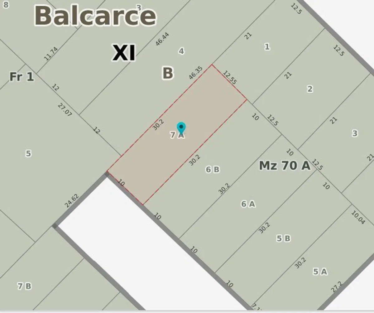 VENTA LOTE 302 Mts2 , BARRIO "GOLDEN 2" BALCARCE 3