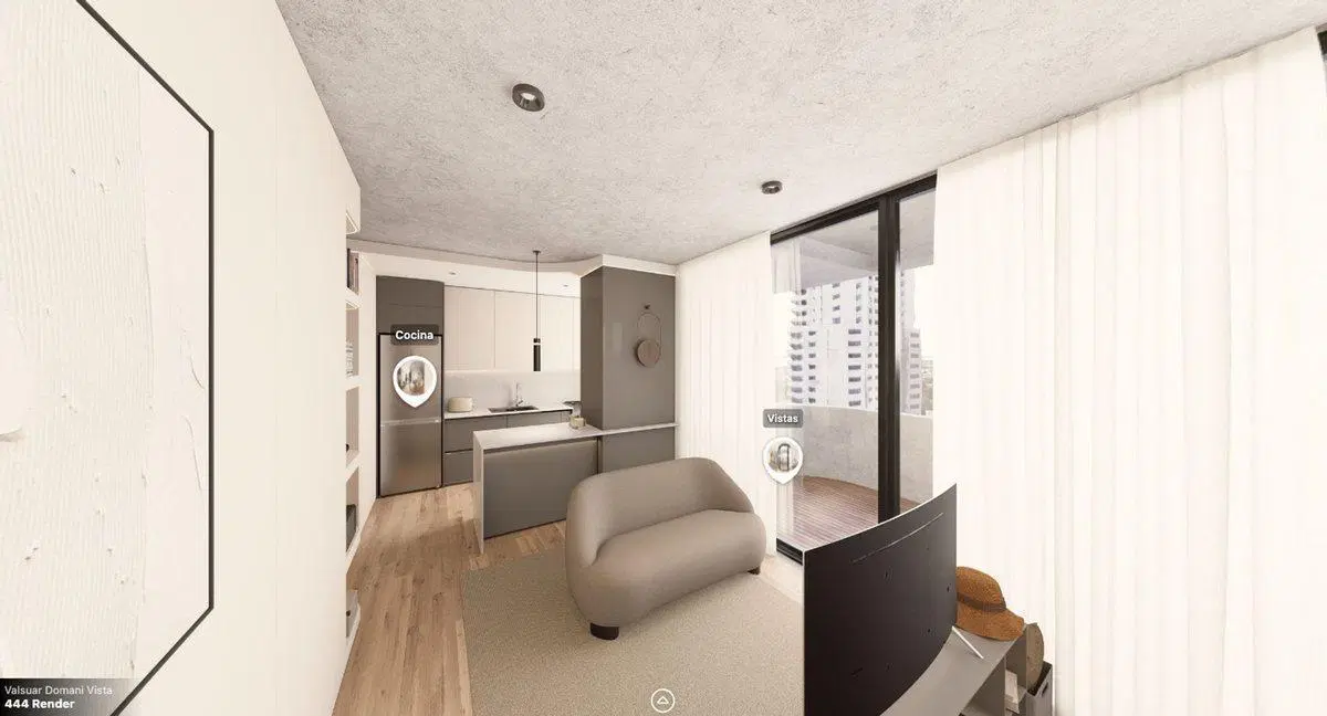 VENTA DEPTO 1 AMB en POZO GOLF PLAYA GRANDE 4