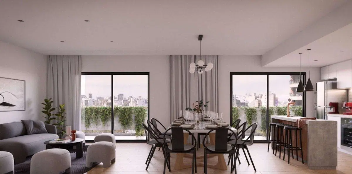 VENTA EN POZO DEPARTAMENTO 3 AMBIENTES CON COCHERA 3
