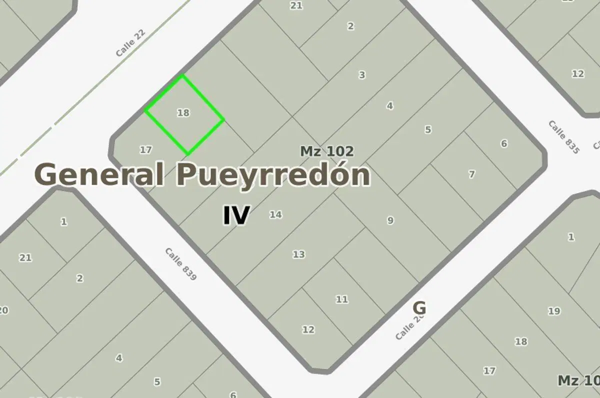 VENTA LOTE ZONA SUR 414 M2 CHAPADMALAL 5
