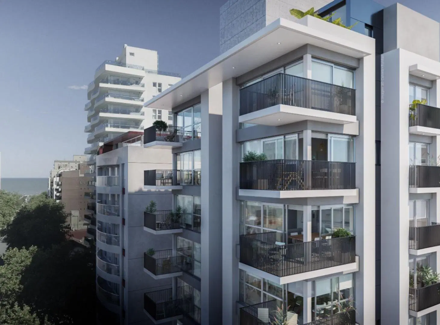 VENTA DEPARTAMENTO 2 AMB SEMIPISO LA PERLA EN POZO 4