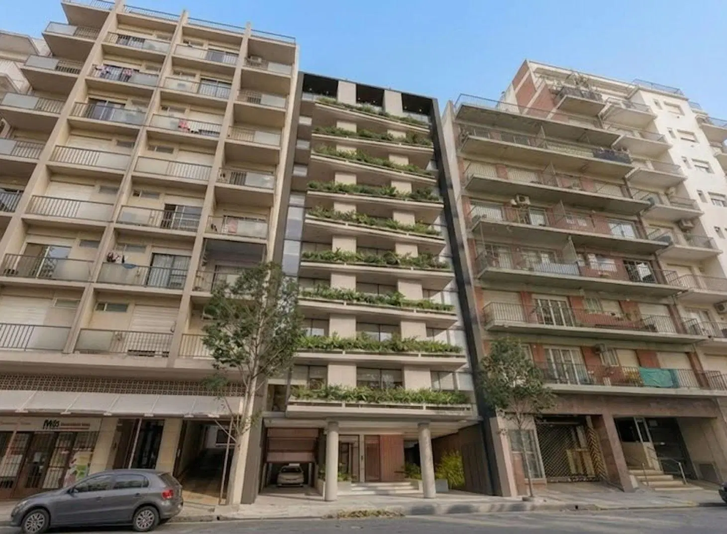 Venta depto 2 amb pozo Güemes frente y parrilla 2