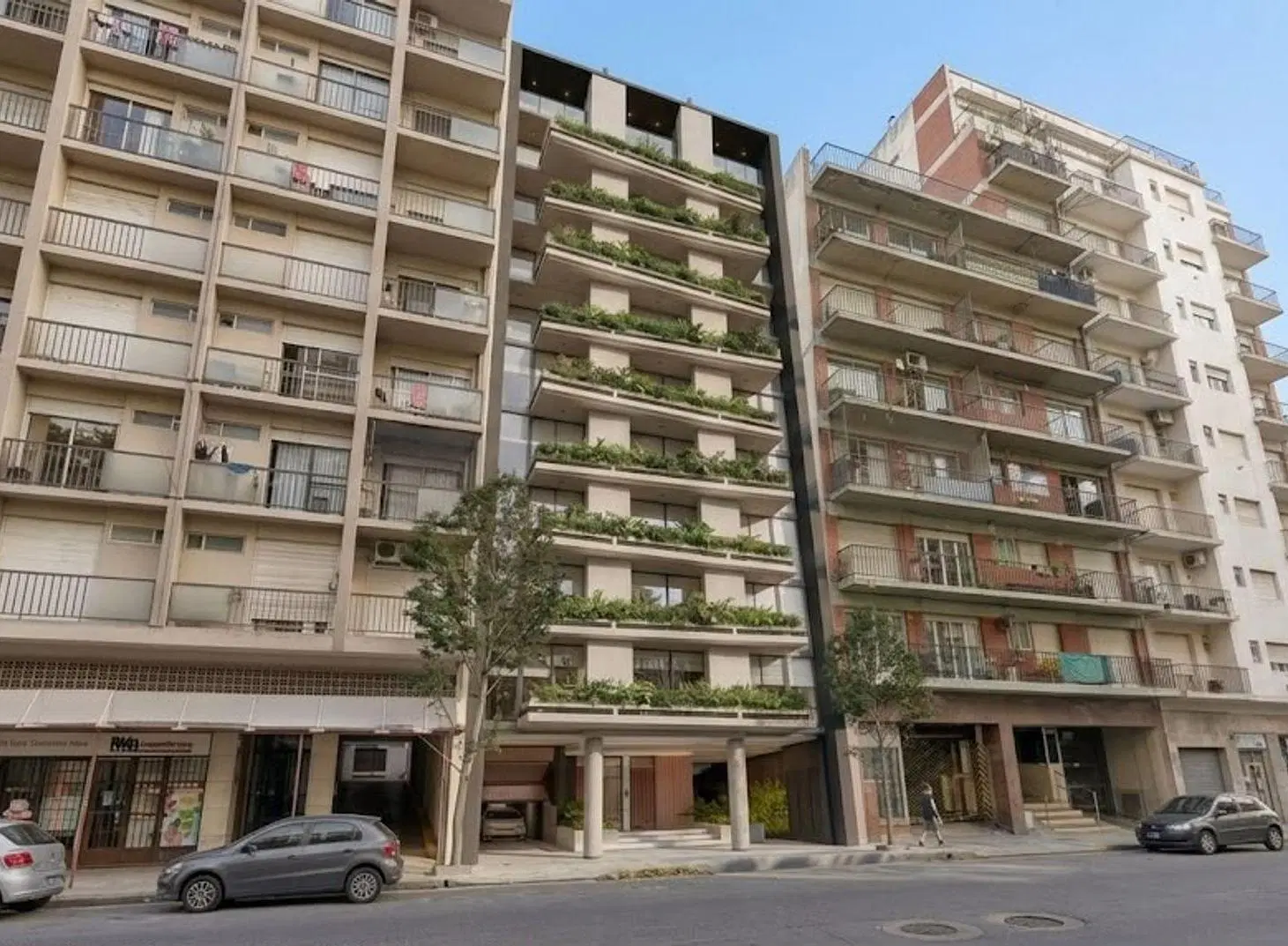 Venta depto 2 amb pozo Güemes frente y parrilla 5