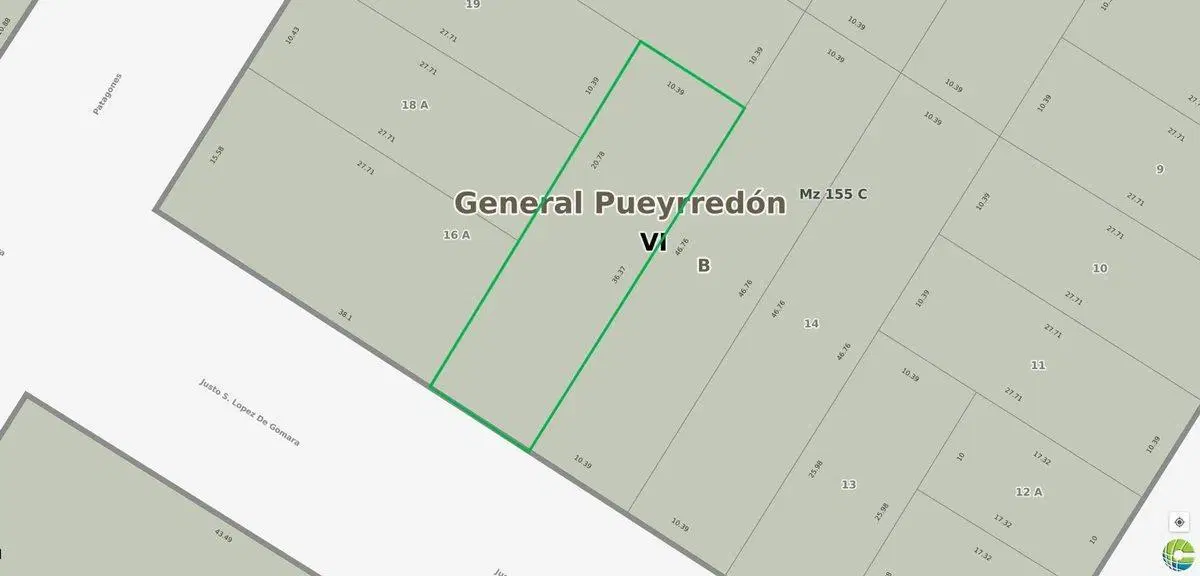 VENTA LOTE 377M2 EN PARQUE LURO 2