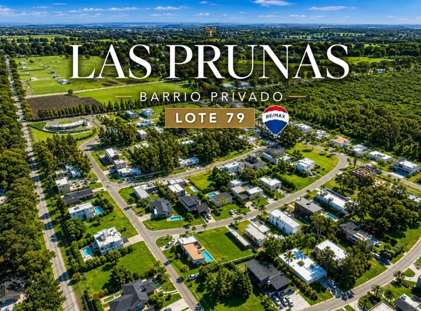 Venta lote barrio privado  Las Prunas 786 m" 5