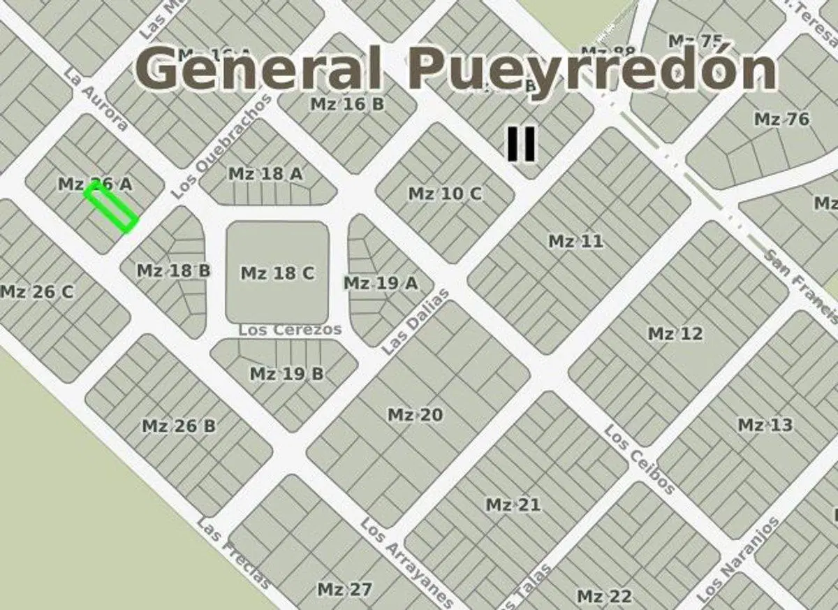 VENTA LOTE LAS DALIAS 426 M2 5