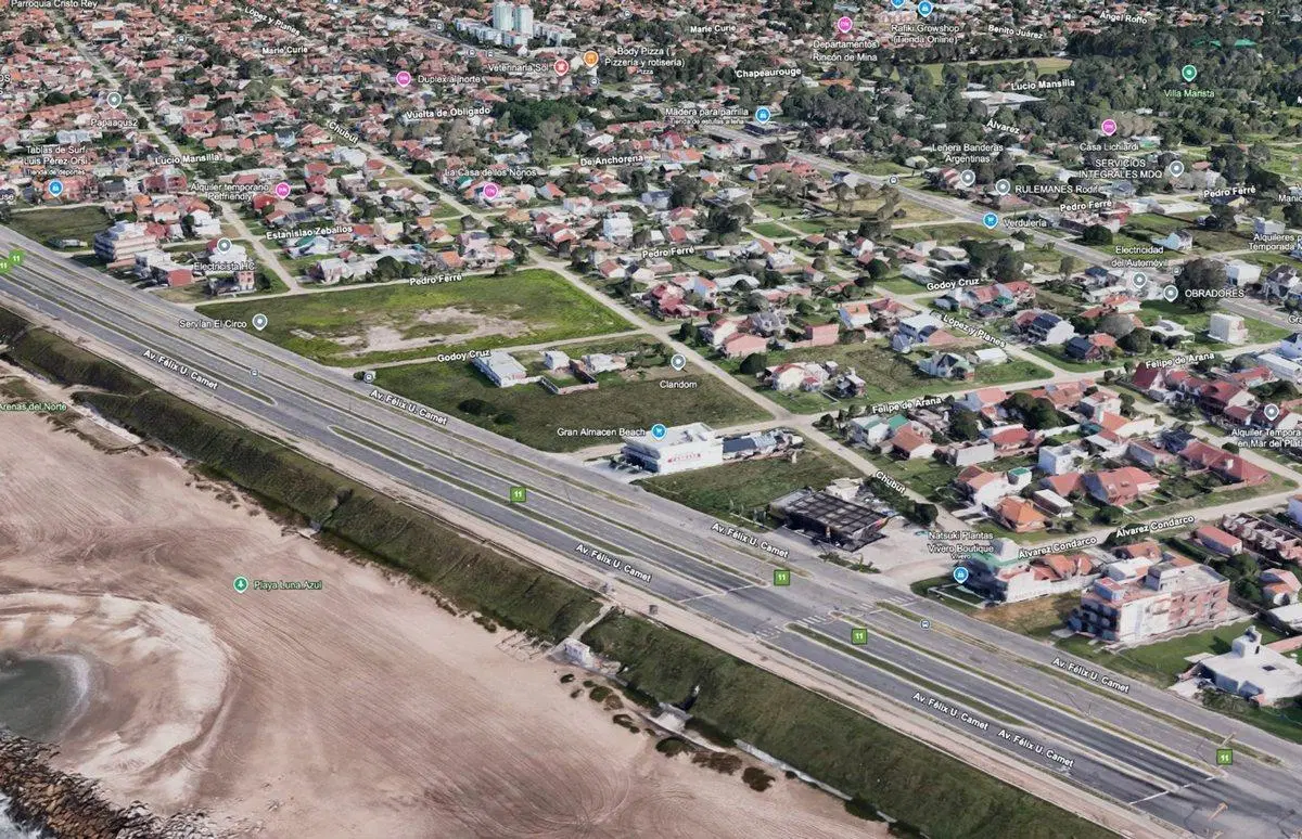 VENTA DE LOTE 1000 M2 FRENTE AL MAR 8