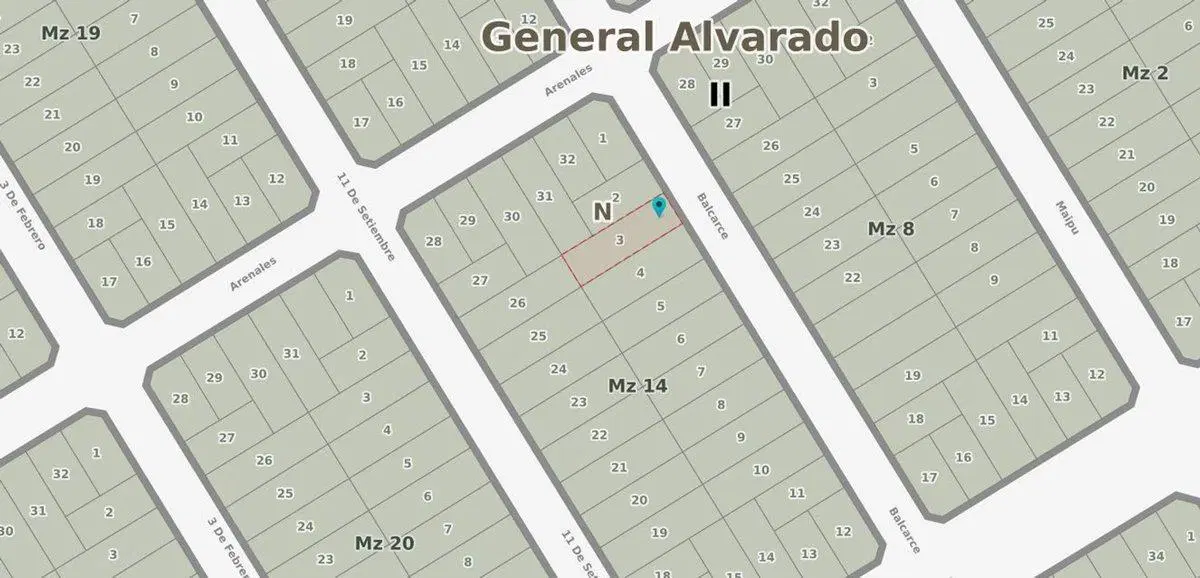 VENTA LOTE 311M2 PARQUE BRISTOL 3
