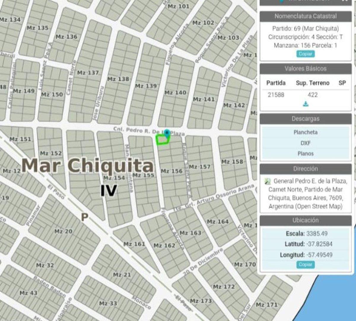 Foto de LOTE EN VENTA EN BARRIO CAMET NORTE DE 422 M, imagen 5