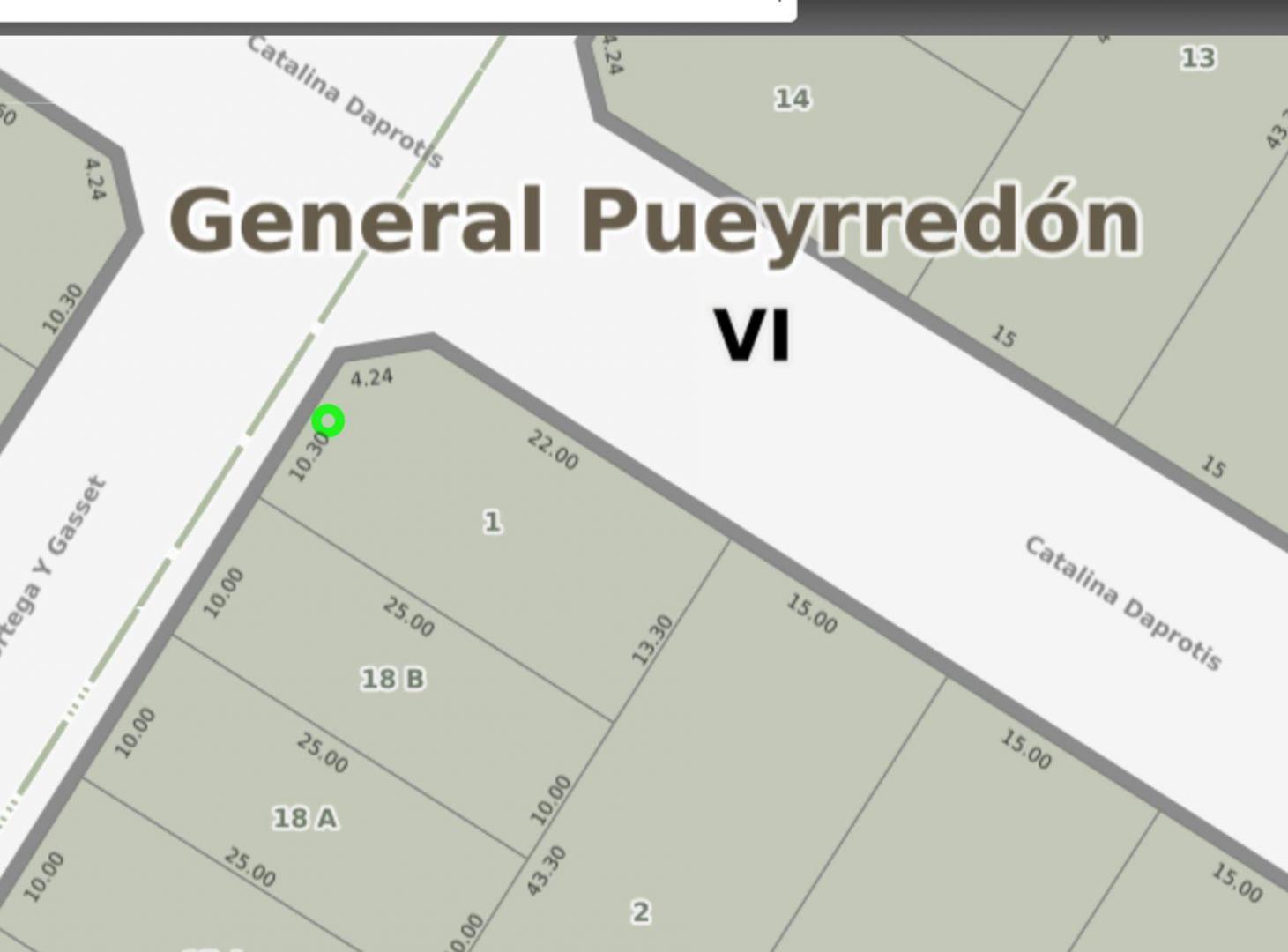 Foto de VENTA LOTE DE 328 M EN ORTEGA Y GASSET Y DAPROTIS, imagen 5