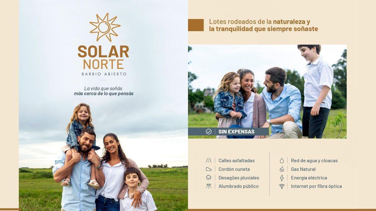 Foto de VENTA LOTE BARRIO ABIERTO SOLAR NORTE, imagen 1