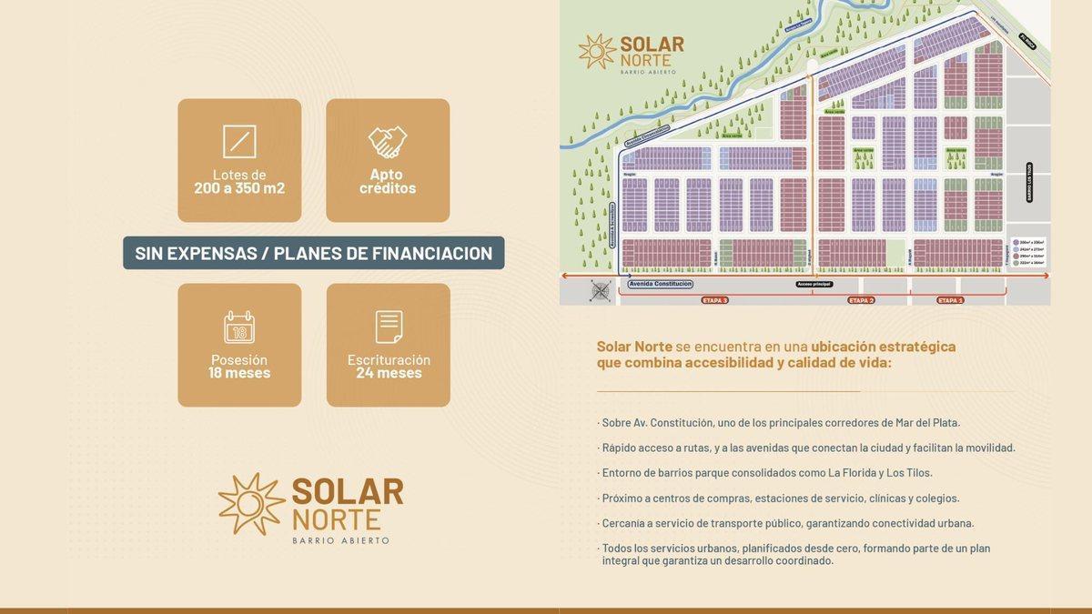 Foto de VENTA LOTE BARRIO ABIERTO SOLAR NORTE, imagen 3