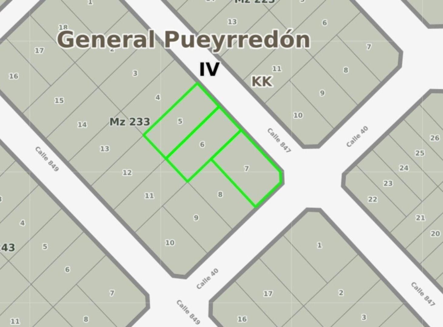 Foto de Venta tres terrenos lotes 1.556m2 S. Eduardo Chapa, imagen 1