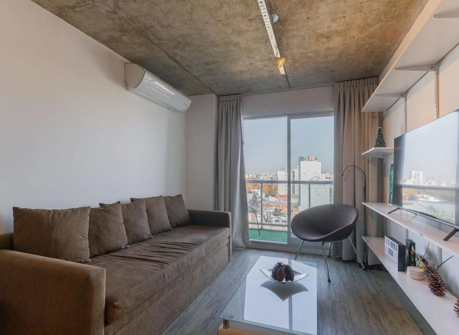 Venta. Amplio 2 ambientes Amoblado con Vista Abierta en Palermo. 5