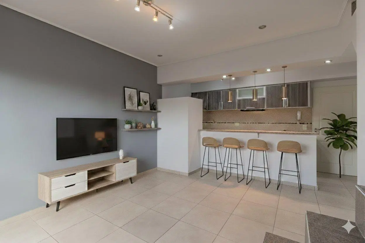 3 ambientes con patio y terraza listo para mudarte 2