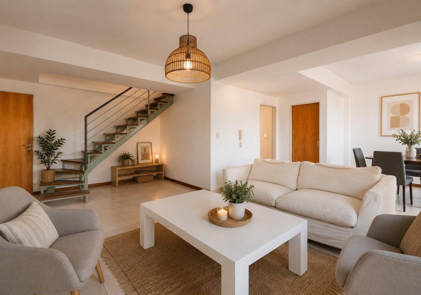 Foto de Departamento 3 ambientes en Duplex con 2 balcones, baño y toilete, imagen 4