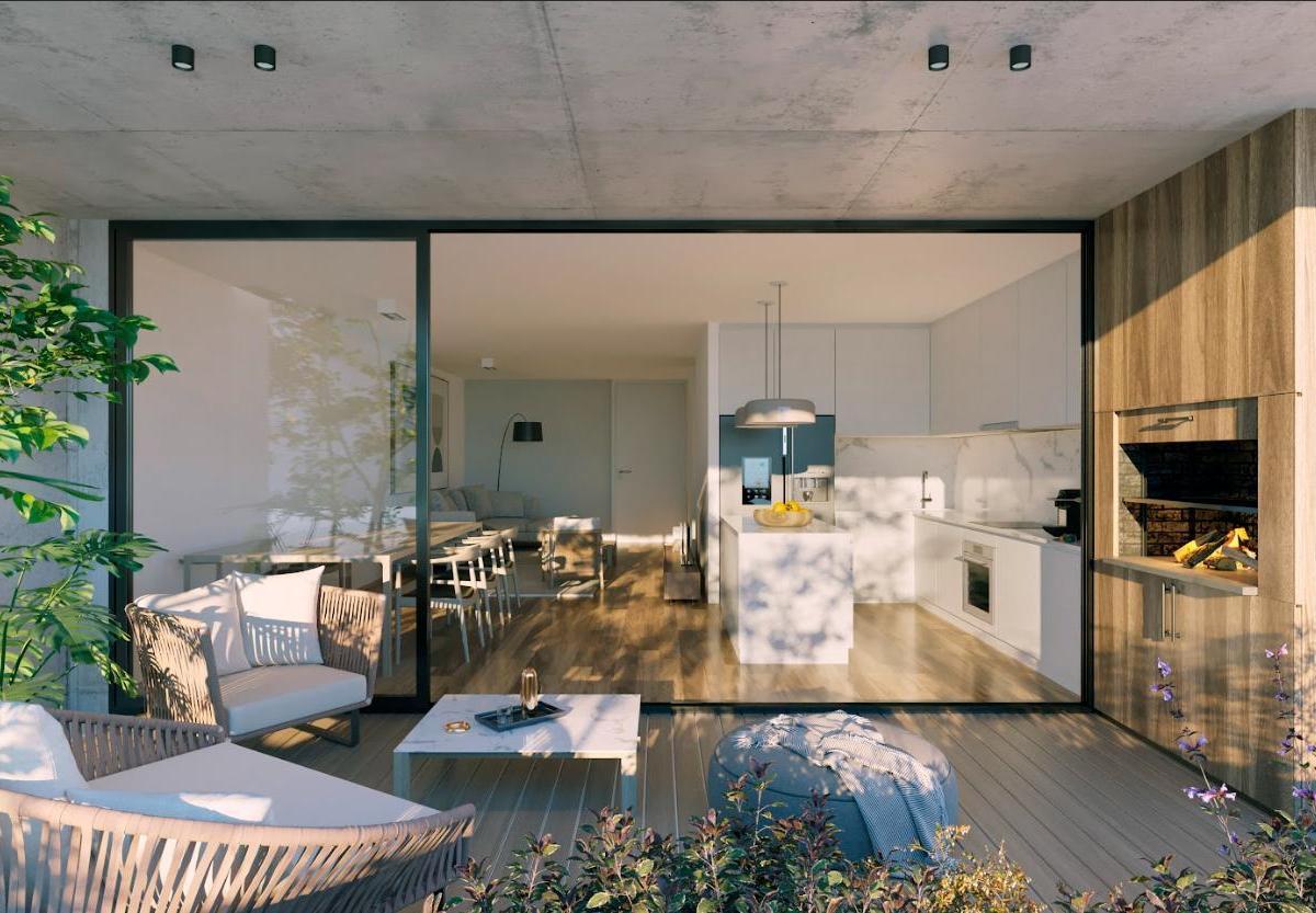 Semipiso 4 Amb C/balcón Aterrazado + Terraza C/parrilla Opcional Cochera 3