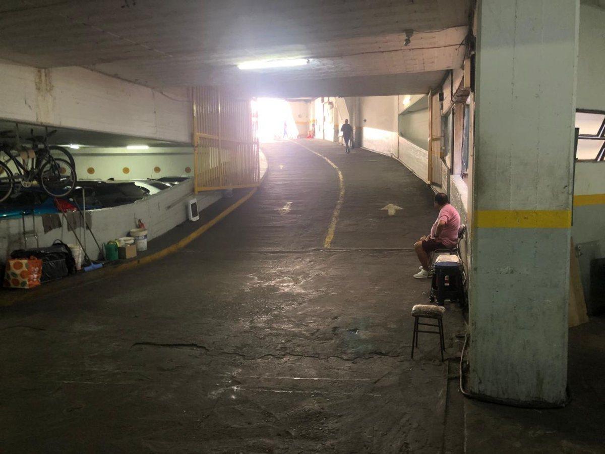 Cochera en 4° piso rampa barrio Once