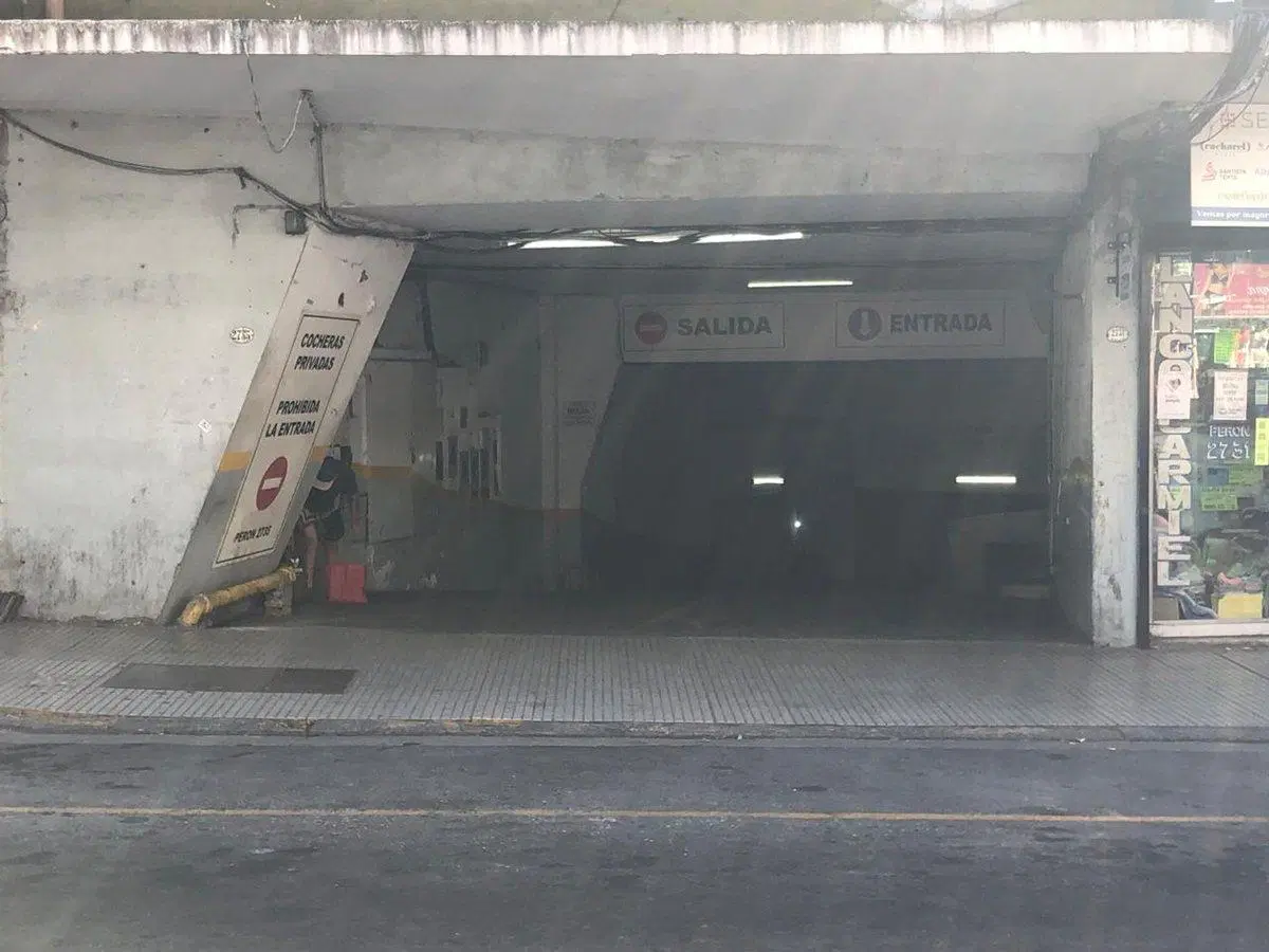 Cochera en 4° piso rampa barrio Once 3