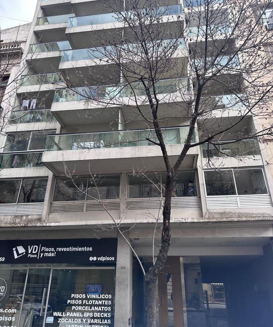 Departamento monoambiente div fte balcon coch opc