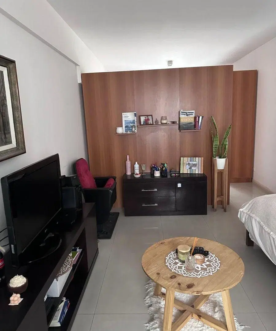 Departamento monoambiente div fte balcon coch opc 5
