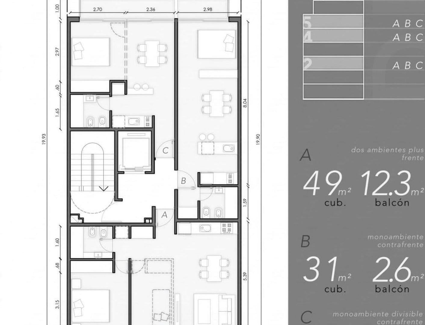 Foto de VENTA EN POZO - DONADO URBANO: DEPTOS 1 a 4 AMB., imagen 5