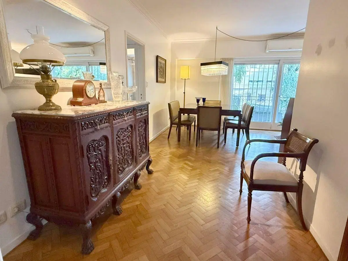 ALQUILER – EXCLUSIVO PISO DE 3 AMBIENTES CON COCHERA – LAS CAÑITAS / PALERMO 4