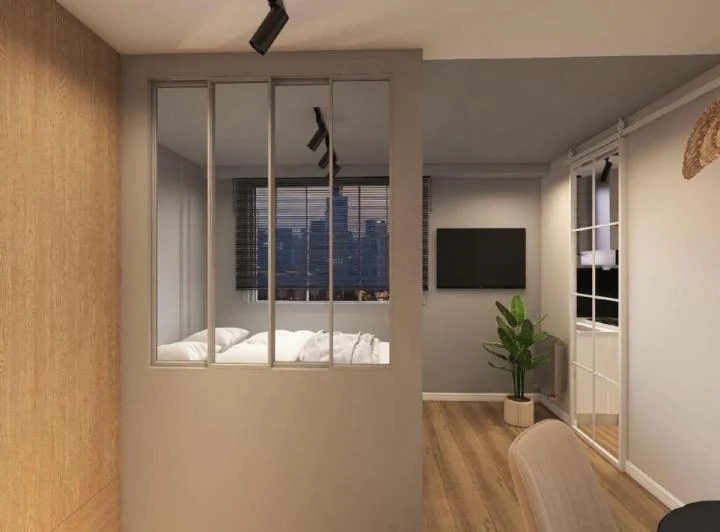 Departamento en venta - Monoambiente contrafrente luminoso 5