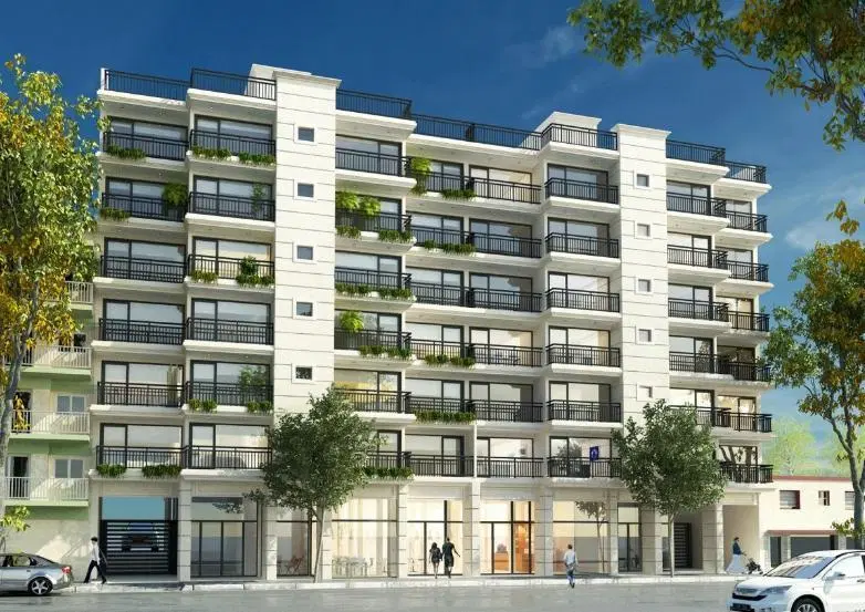 Venta departamento 2 ambientes al frente con cochera cubierta | Edificio Dimora Giovane 1