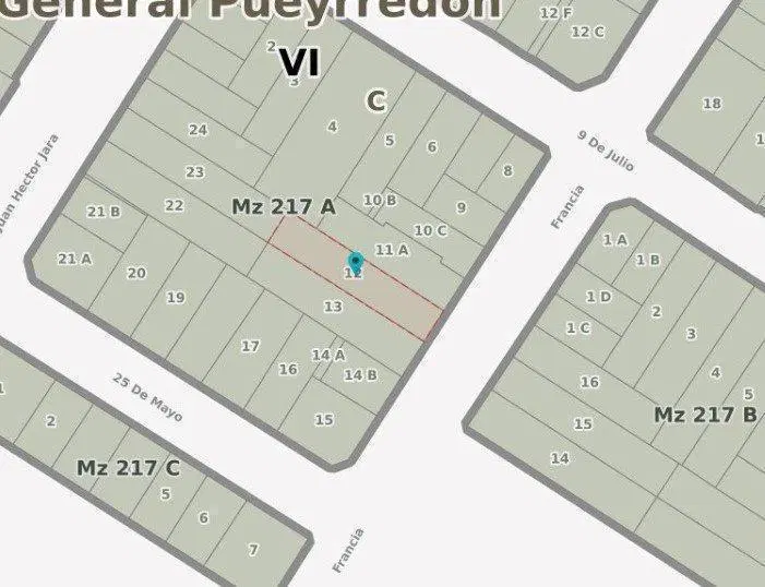 Vendo Lote con Obra Avanzada en Barrio Don Bosco 1