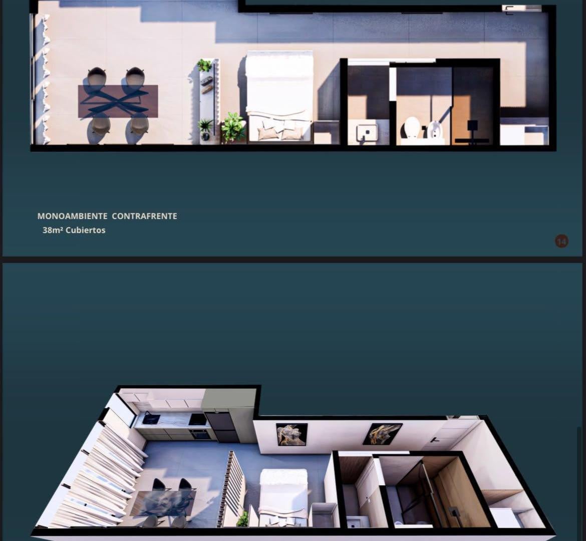 Foto de Edificio Alma 1 - monoambiente al frente con balcón - Finalización Dic, imagen 2