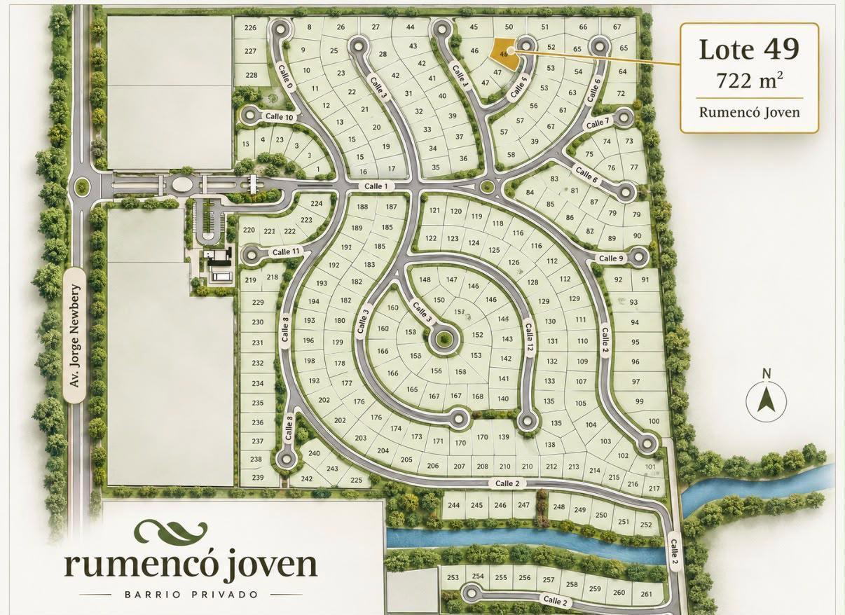 Foto de VENTA LOTE EN BARRIO PRIVADO RUMENCÓ JOVEN, imagen 5