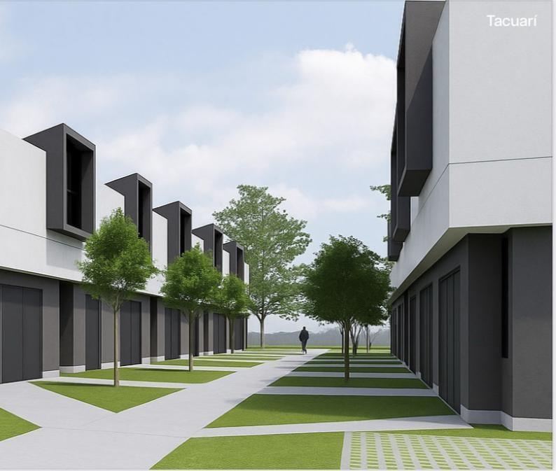 Casa en venta tres ambientes en Tacuarí, Pilar en pozo