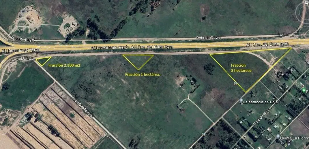 Lote sobre Camino del Buen Ayre, Canning 1