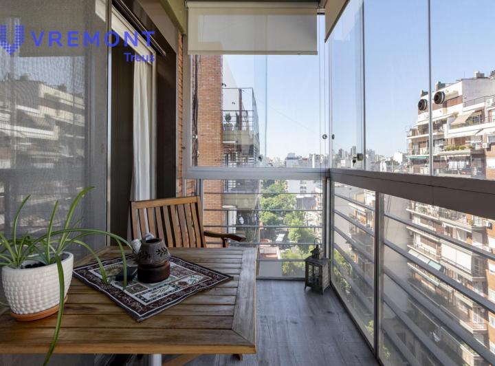 Bulnes 800 Venta Piso 5 ambientes Cochera Frente Balcón Piso Alto 2
