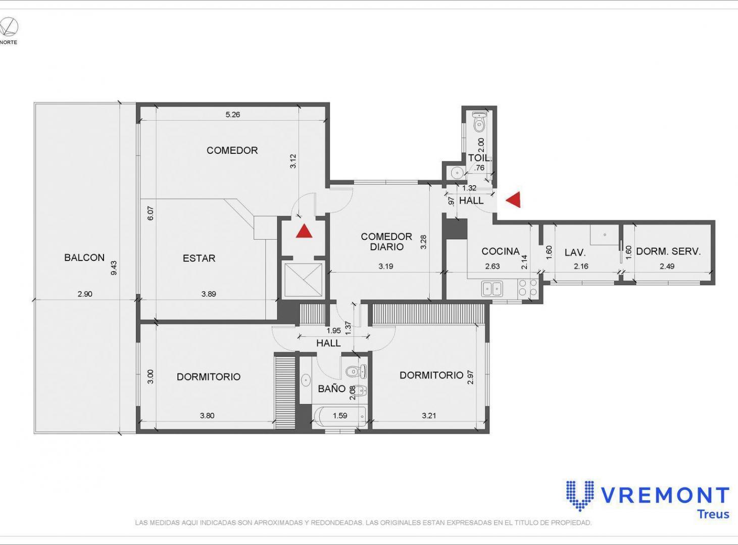 Acoyte 500 Departamento 3 Ambientes Dependencia Balcón Terraza Caballito Venta