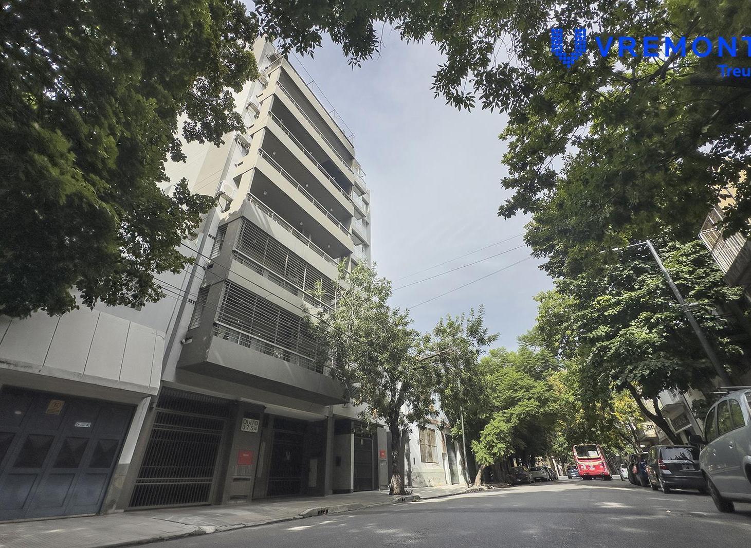 Quito 3700 - VENTA Departamento monoambiente con balcón contrafrente y pileta en Almagro.