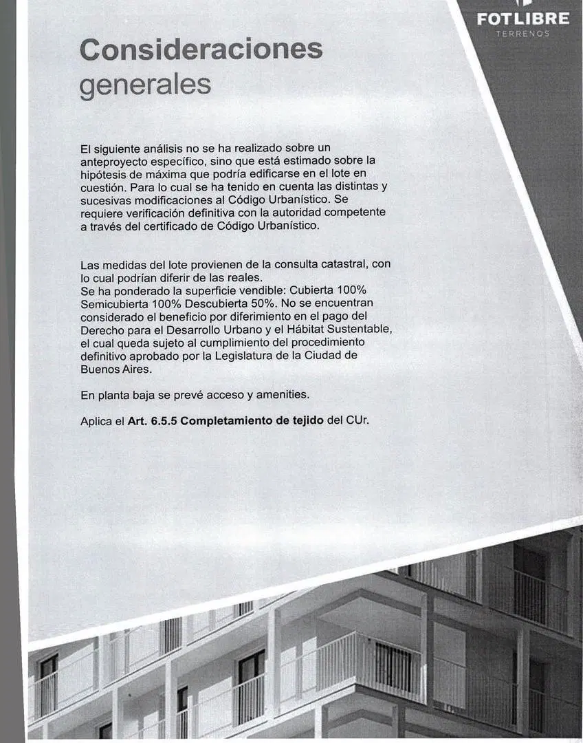 Terreno en Nuñez 2