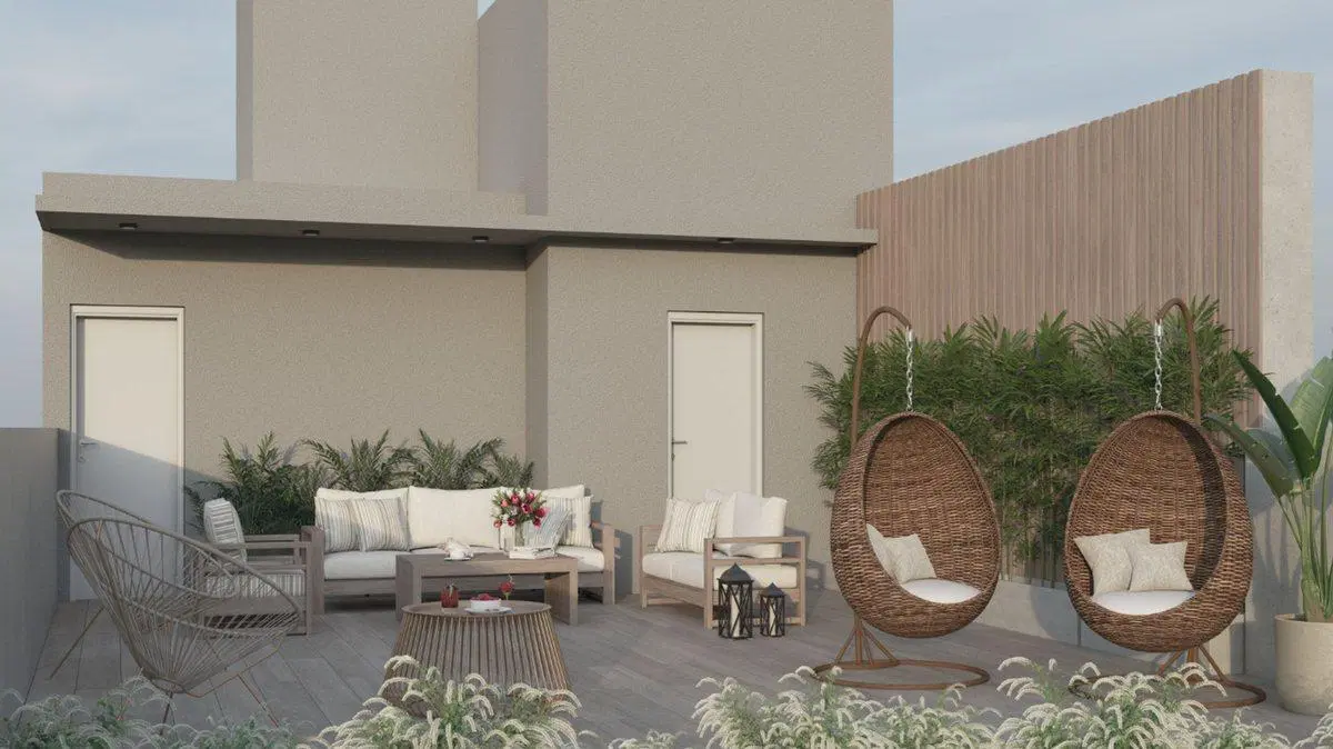 VENTA DE DUPLEX 2 DORMITORIOS DE POZO 3